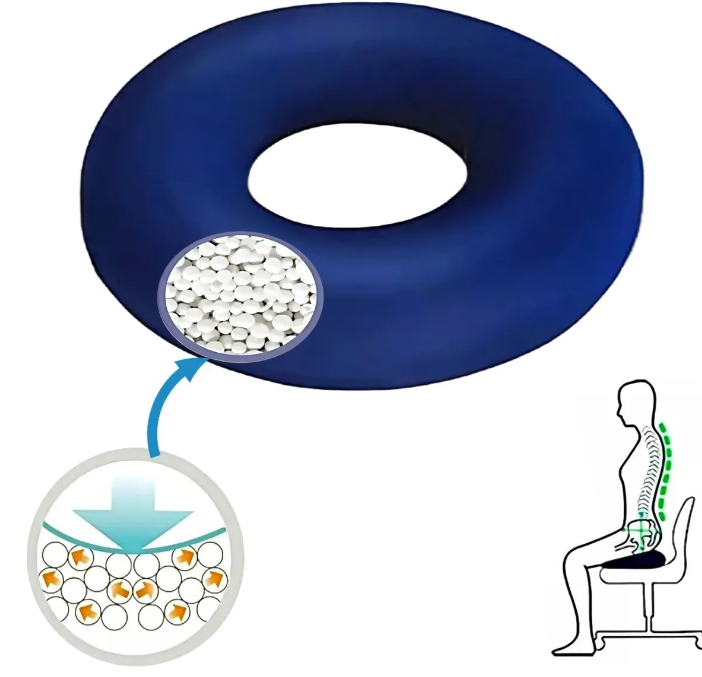 Cojín para Coxis con Microperlas