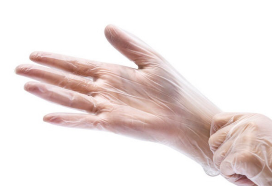 Guantes De vinilo x100 unidades